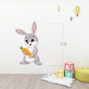 пвц фигура заек украса за детска стая